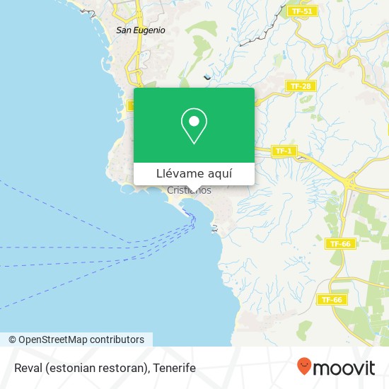 Mapa Reval (estonian restoran)