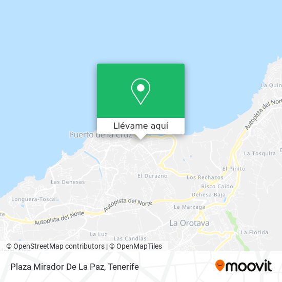 Mapa Plaza Mirador De La Paz