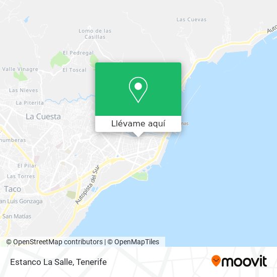 Mapa Estanco La Salle