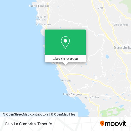 Mapa Ceip La Cumbrita