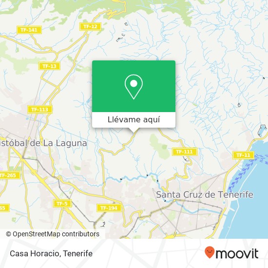 Mapa Casa Horacio