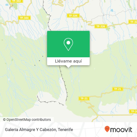 Mapa Galería Almagre Y Cabezón