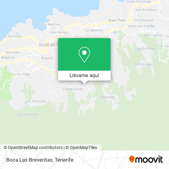 Mapa Boca Las Breveritas