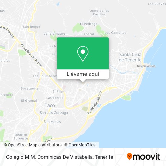 Mapa Colegio M.M. Dominicas De Vistabella