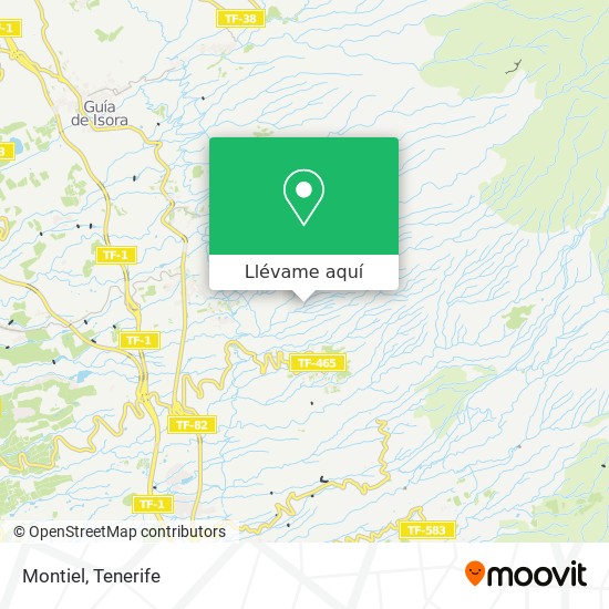 Mapa Montiel