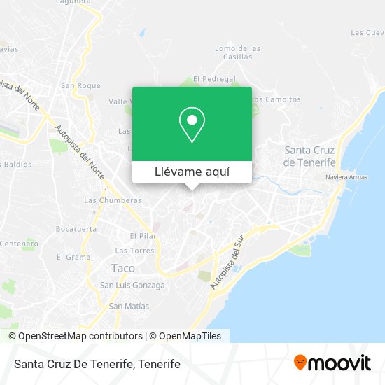 ¿Cómo llegar a Puerto de Santa Cruz de Tenerife en Tenerife en Autobús o Tren ligero?