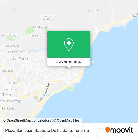 Mapa Plaza San Juan Bautista De La Salle