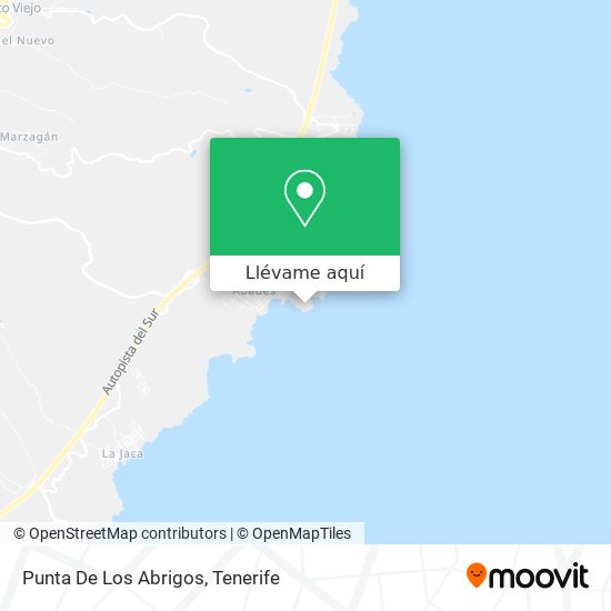 Mapa Punta De Los Abrigos
