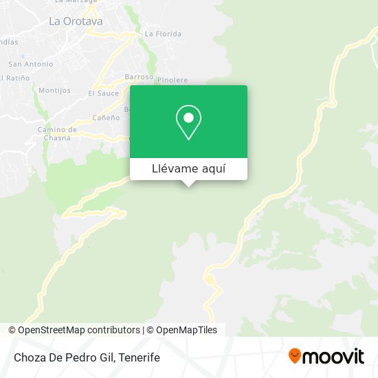 Mapa Choza De Pedro Gil