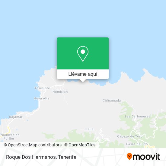 Mapa Roque Dos Hermanos