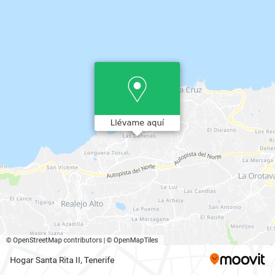 Mapa Hogar Santa Rita II