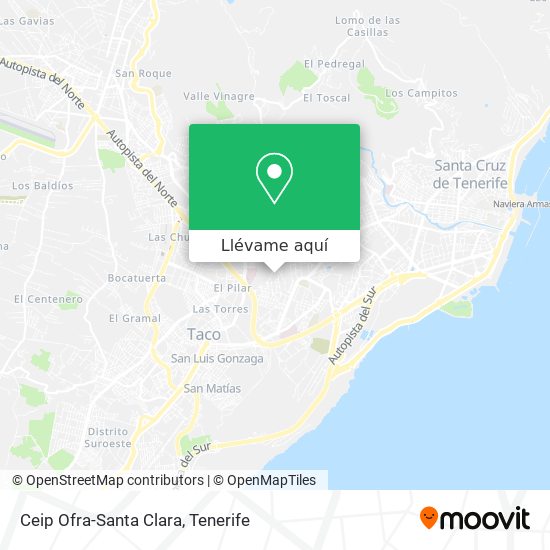Mapa Ceip Ofra-Santa Clara