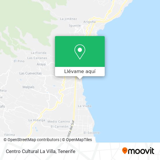 Mapa Centro Cultural La Villa