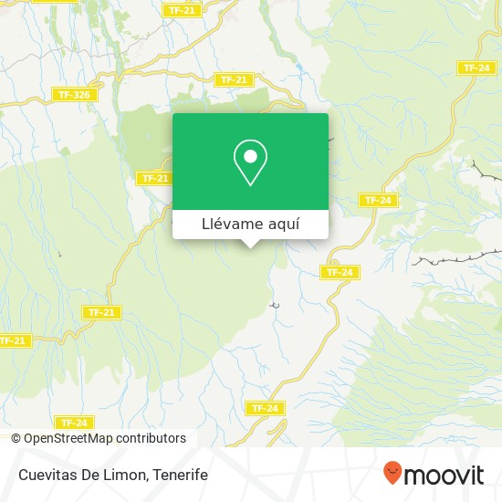 Mapa Cuevitas De Limon