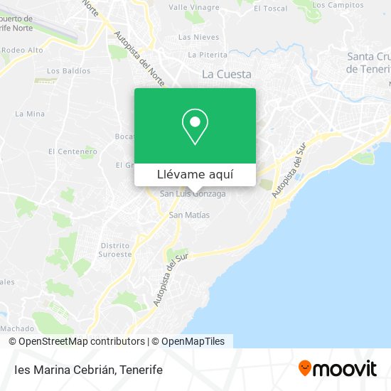 Mapa Ies Marina Cebrián