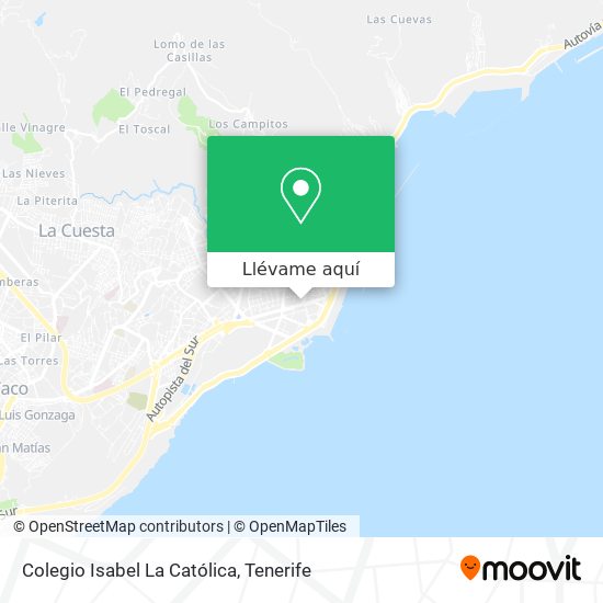 Mapa Colegio Isabel La Católica