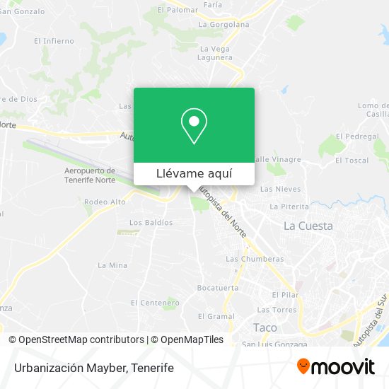 Mapa Urbanización Mayber