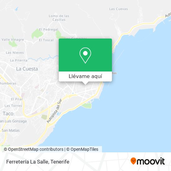 Mapa Ferretería La Salle
