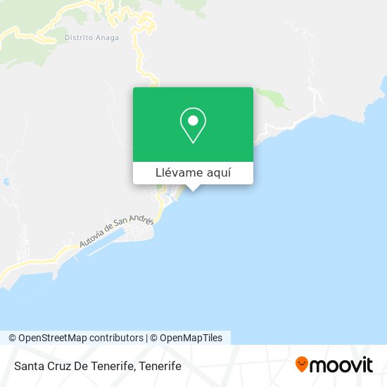 Mapa Santa Cruz De Tenerife