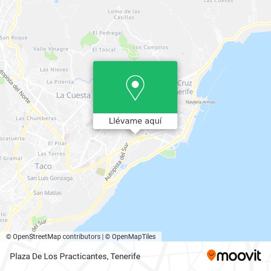 Mapa Plaza De Los Practicantes