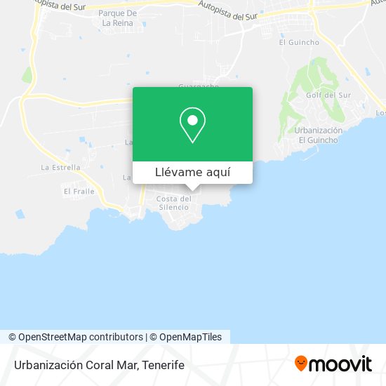 Mapa Urbanización Coral Mar
