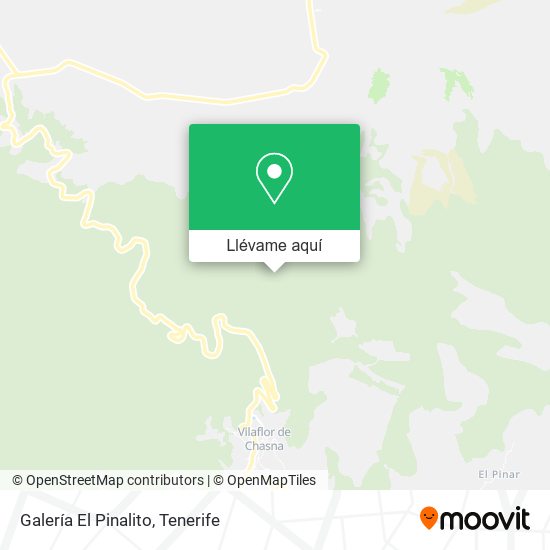 Mapa Galería El Pinalito