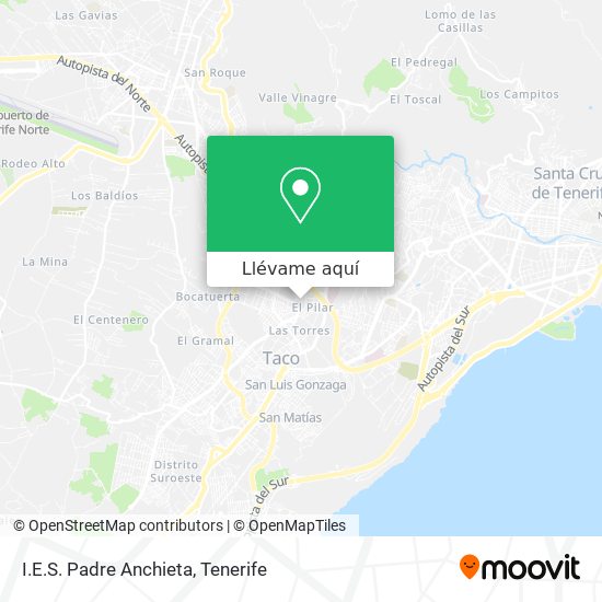 Mapa I.E.S. Padre Anchieta
