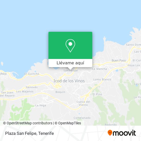 Mapa Plaza San Felipe