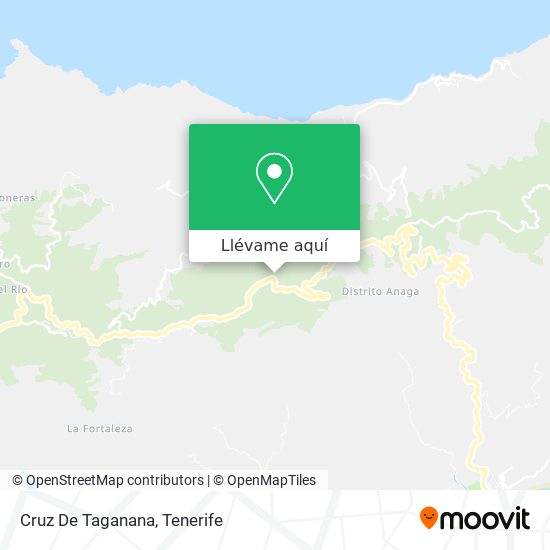 Mapa Cruz De Taganana