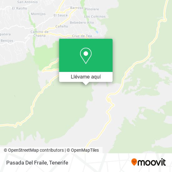 Mapa Pasada Del Fraile
