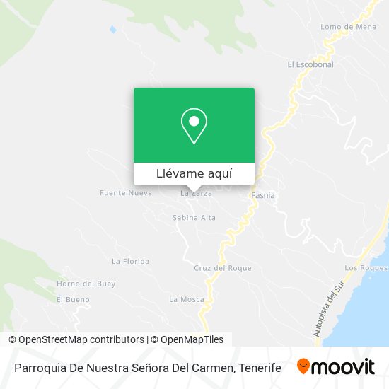 Mapa Parroquia De Nuestra Señora Del Carmen