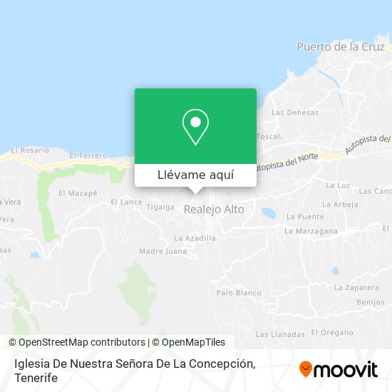 Mapa Iglesia De Nuestra Señora De La Concepción