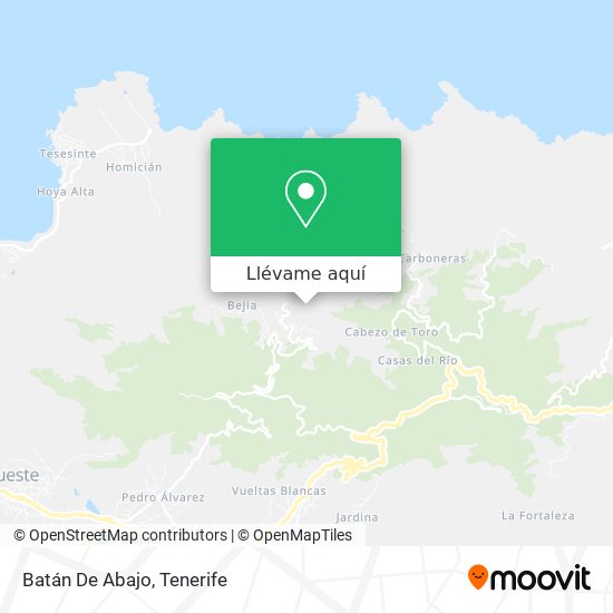 Mapa Batán De Abajo