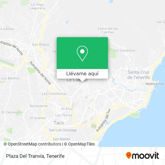Mapa Plaza Del Tranvía