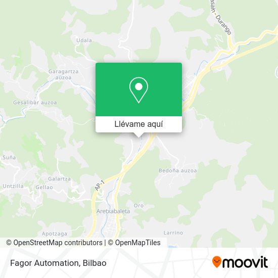 Mapa Fagor Automation
