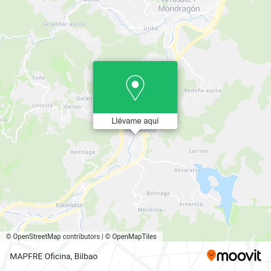 Mapa MAPFRE Oficina