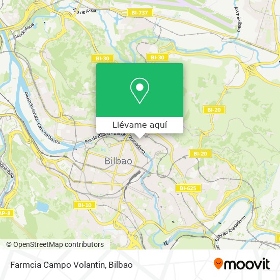 Mapa Farmcia Campo Volantin