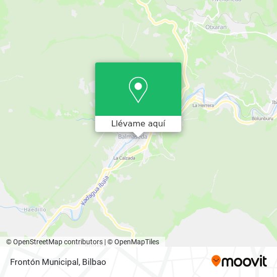 Mapa Frontón Municipal