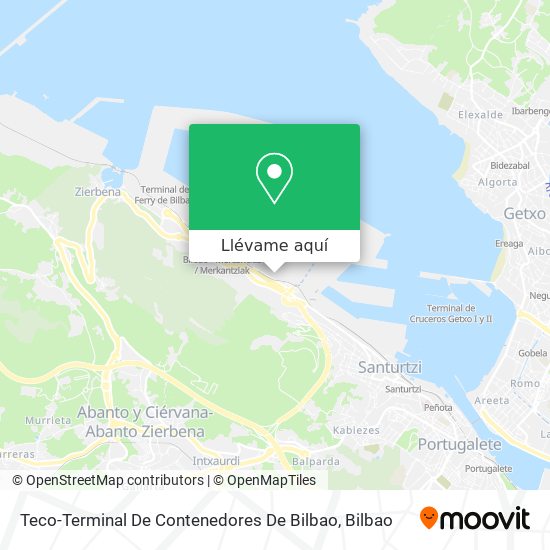 Mapa Teco-Terminal De Contenedores De Bilbao