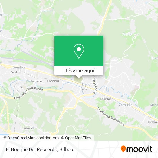 Mapa El Bosque Del Recuerdo