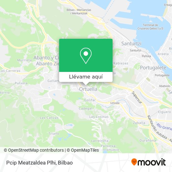 Mapa Pcip Meatzaldea Plhi