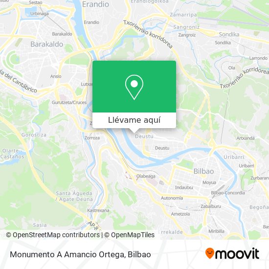 Mapa Monumento A Amancio Ortega