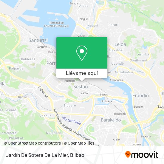 Mapa Jardín De Sotera De La Mier
