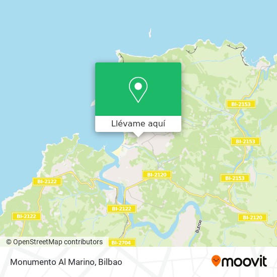 Mapa Monumento Al Marino