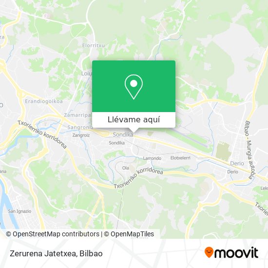 Mapa Zerurena Jatetxea