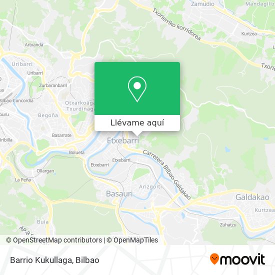 Mapa Barrio Kukullaga