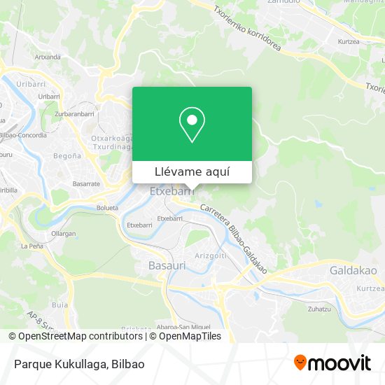 Mapa Parque Kukullaga