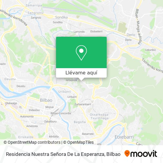 Mapa Residencia Nuestra Señora De La Esperanza