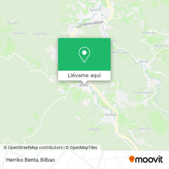 Mapa Herriko Benta