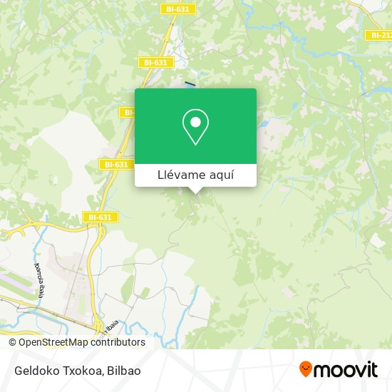 Mapa Geldoko Txokoa